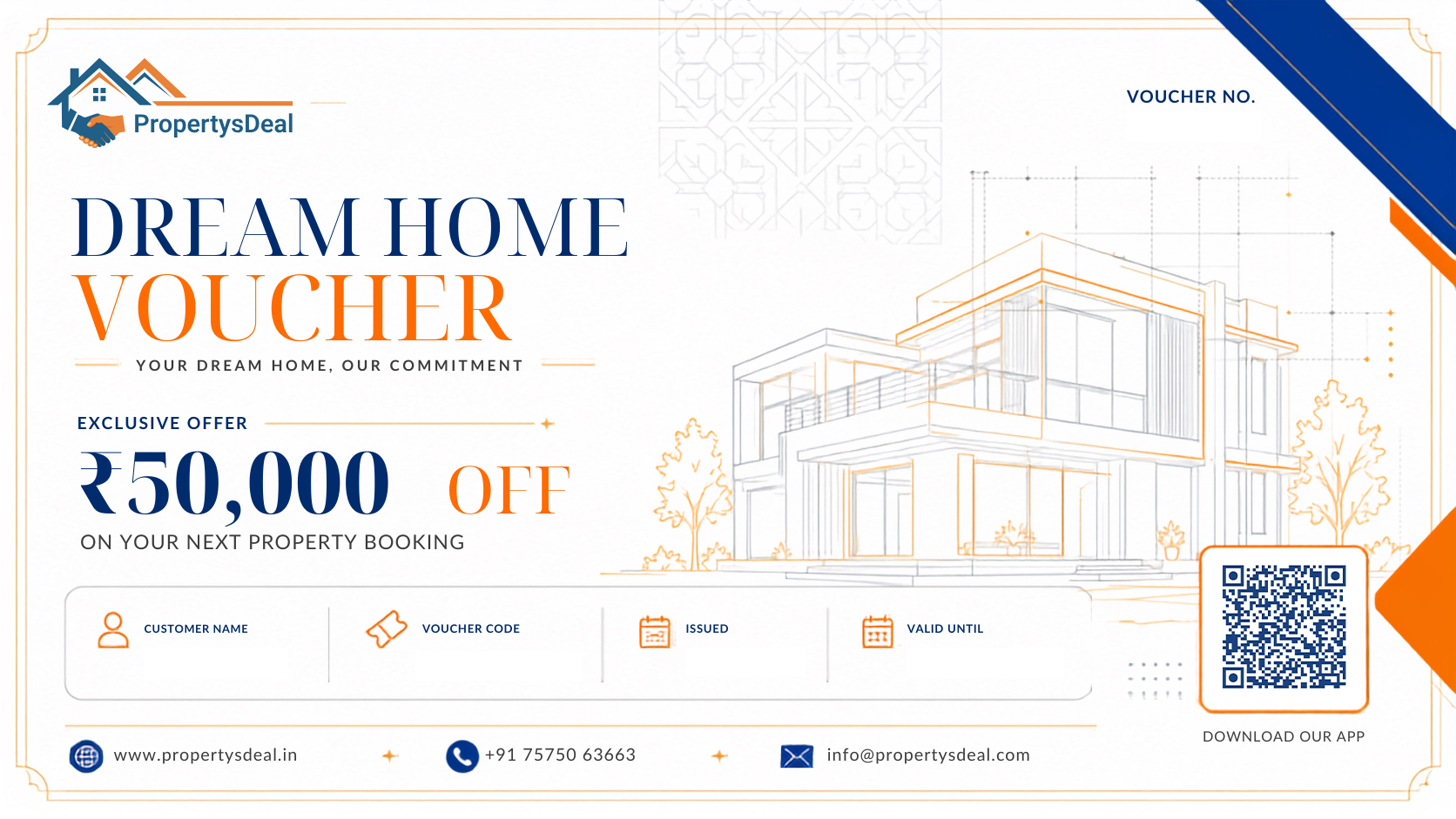 PropertysDeal Dream Home Voucher — save up to ₹50,000